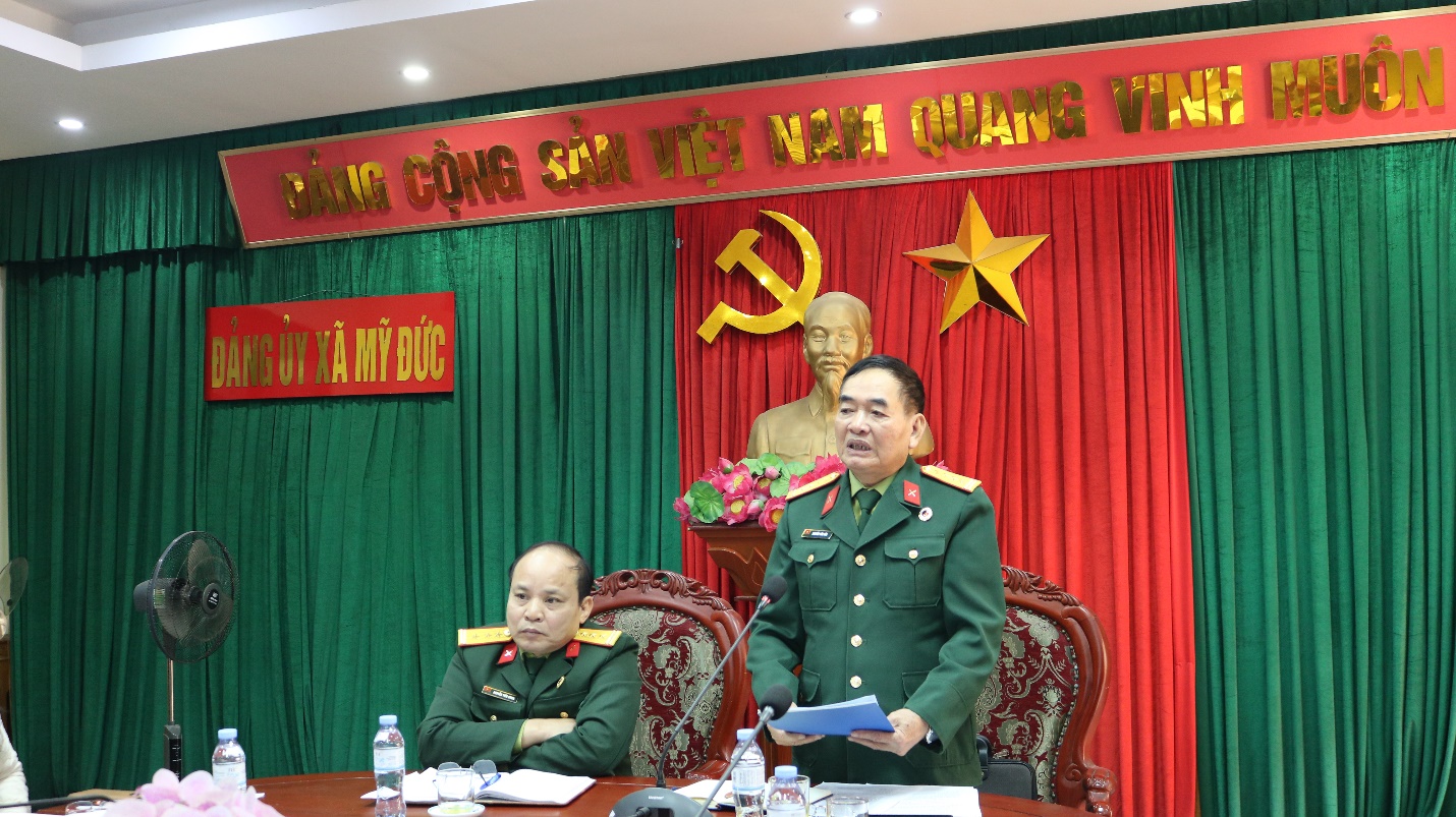 Hội CCB xã Mỹ Đức: Triển khai nhiệm vụ và Phát động phong trào thi đua năm 2026- Ảnh 4.