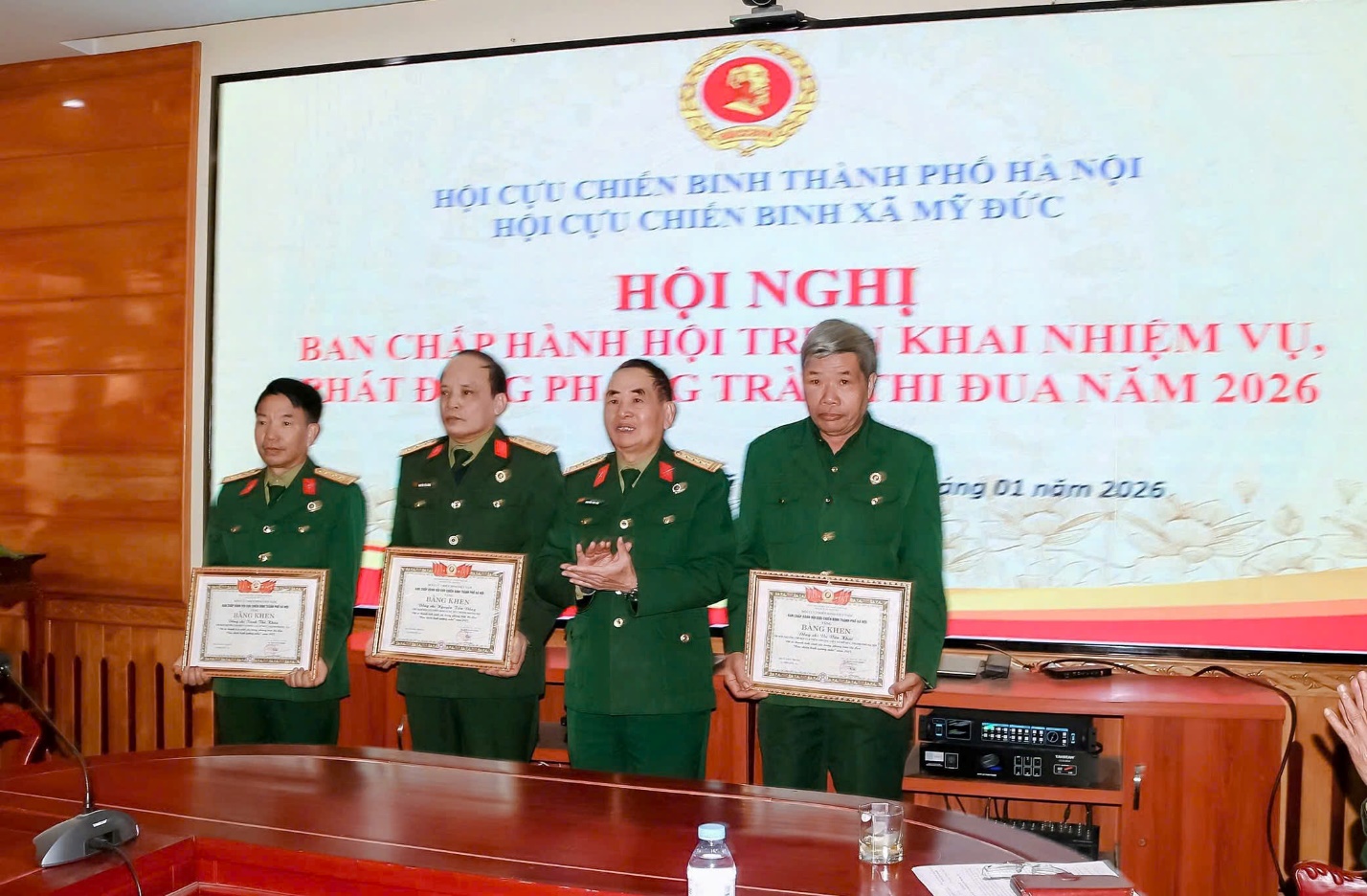 Hội CCB xã Mỹ Đức: Triển khai nhiệm vụ và Phát động phong trào thi đua năm 2026- Ảnh 8.