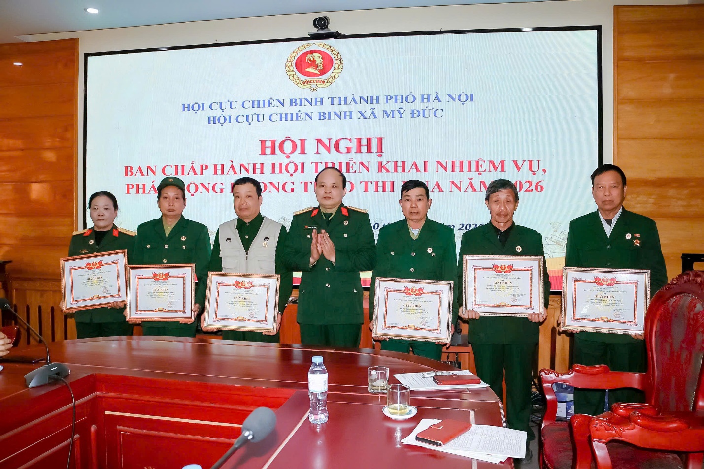 Hội CCB xã Mỹ Đức: Triển khai nhiệm vụ và Phát động phong trào thi đua năm 2026- Ảnh 10.