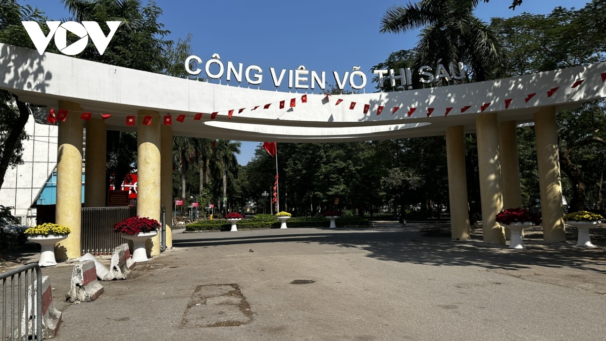 Diện mạo mới Công viên Võ Thị Sáu: Không gian xanh gắn với giá trị lịch sử- Ảnh 1.