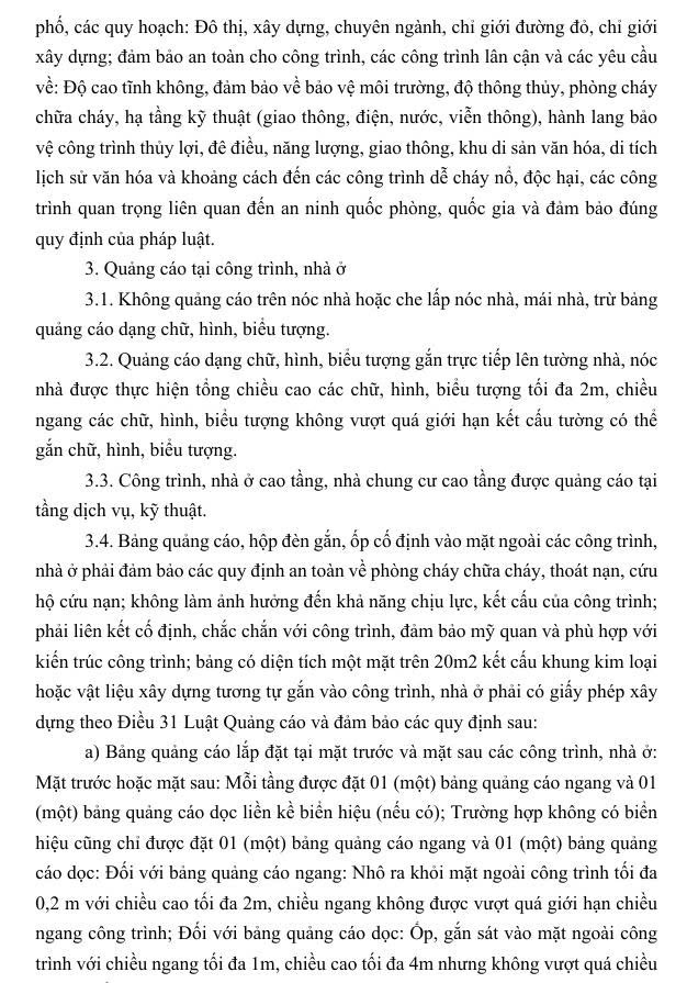 HƯỚNG DẪN VỀ BIỂN HIỆU VÀ BIỂN QUẢNG CÁO- Ảnh 2.