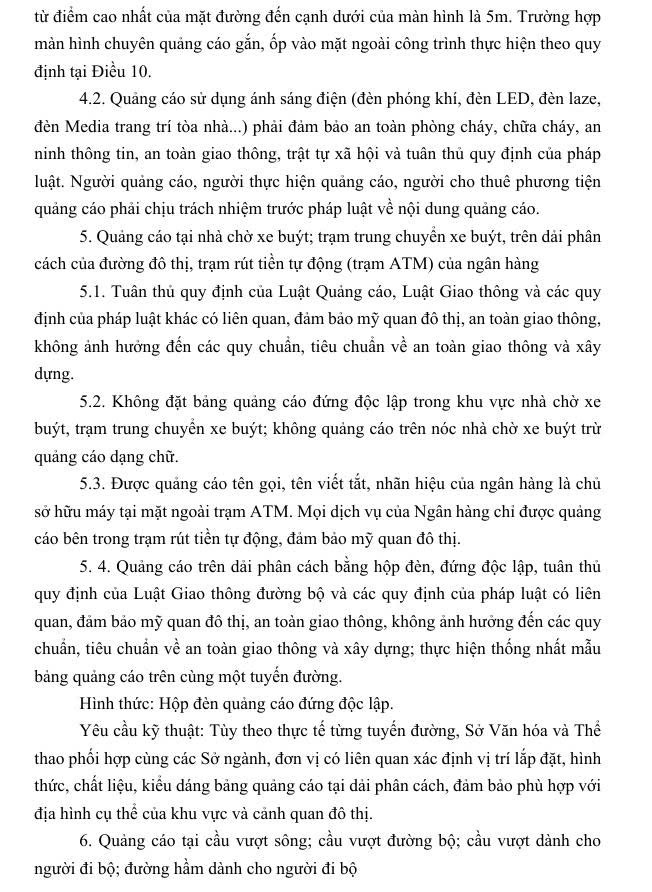 HƯỚNG DẪN VỀ BIỂN HIỆU VÀ BIỂN QUẢNG CÁO- Ảnh 4.