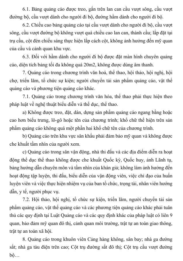 HƯỚNG DẪN VỀ BIỂN HIỆU VÀ BIỂN QUẢNG CÁO- Ảnh 5.