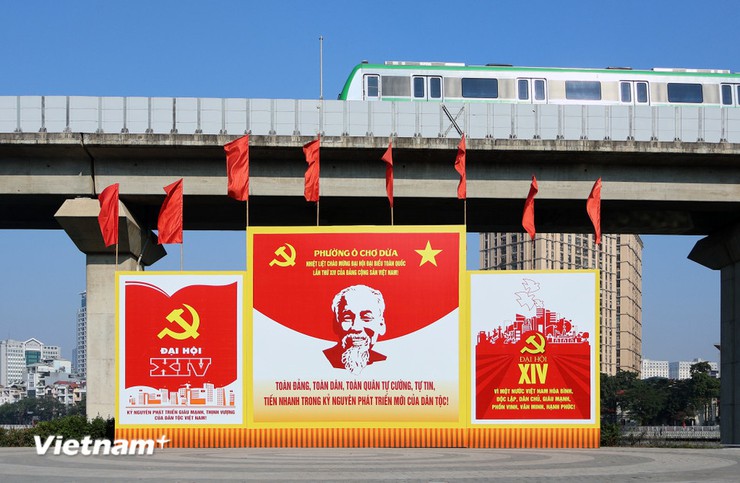 Chào mừng Đại hội đại biểu toàn quốc lần thứ XIV của Đảng Cộng sản Việt Nam: Dấu mốc kỷ nguyên phát triển giàu mạnh, thịnh vượng của dân tộc Việt Nam- Ảnh 1.
