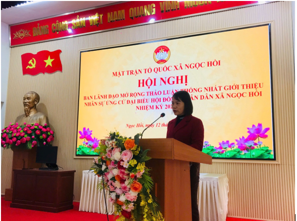 BAN THƯỜNG TRỰC ỦY BAN MTTQ VIỆT NAM XÃ NGỌC HỒI TỔ CHỨC HỘI NGHỊ BAN LÃNH ĐẠO MỞ RỘNG THỐNG NHẤT GIỚI THIỆU NHÂN SỰ ỨNG CỬ ĐẠI BIỂU HĐND XÃ NHIỆM KỲ 2026 – 2031- Ảnh 1.