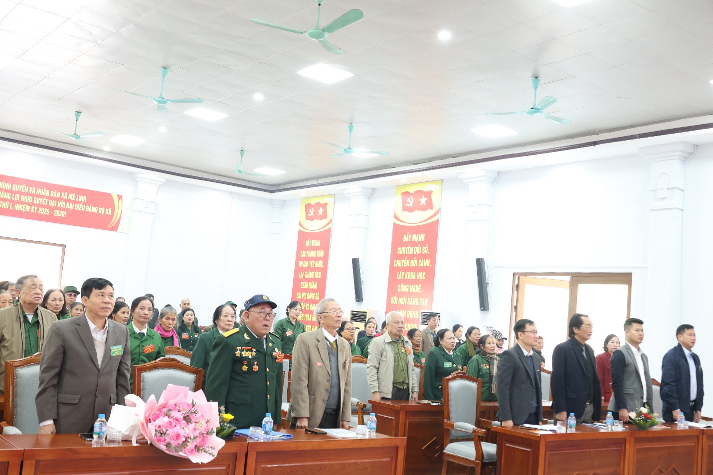 Đại hội Hội Cựu Thanh niên xung phong xã Mê Linh lần thứ I, nhiệm kỳ 2026-2031- Ảnh 1.