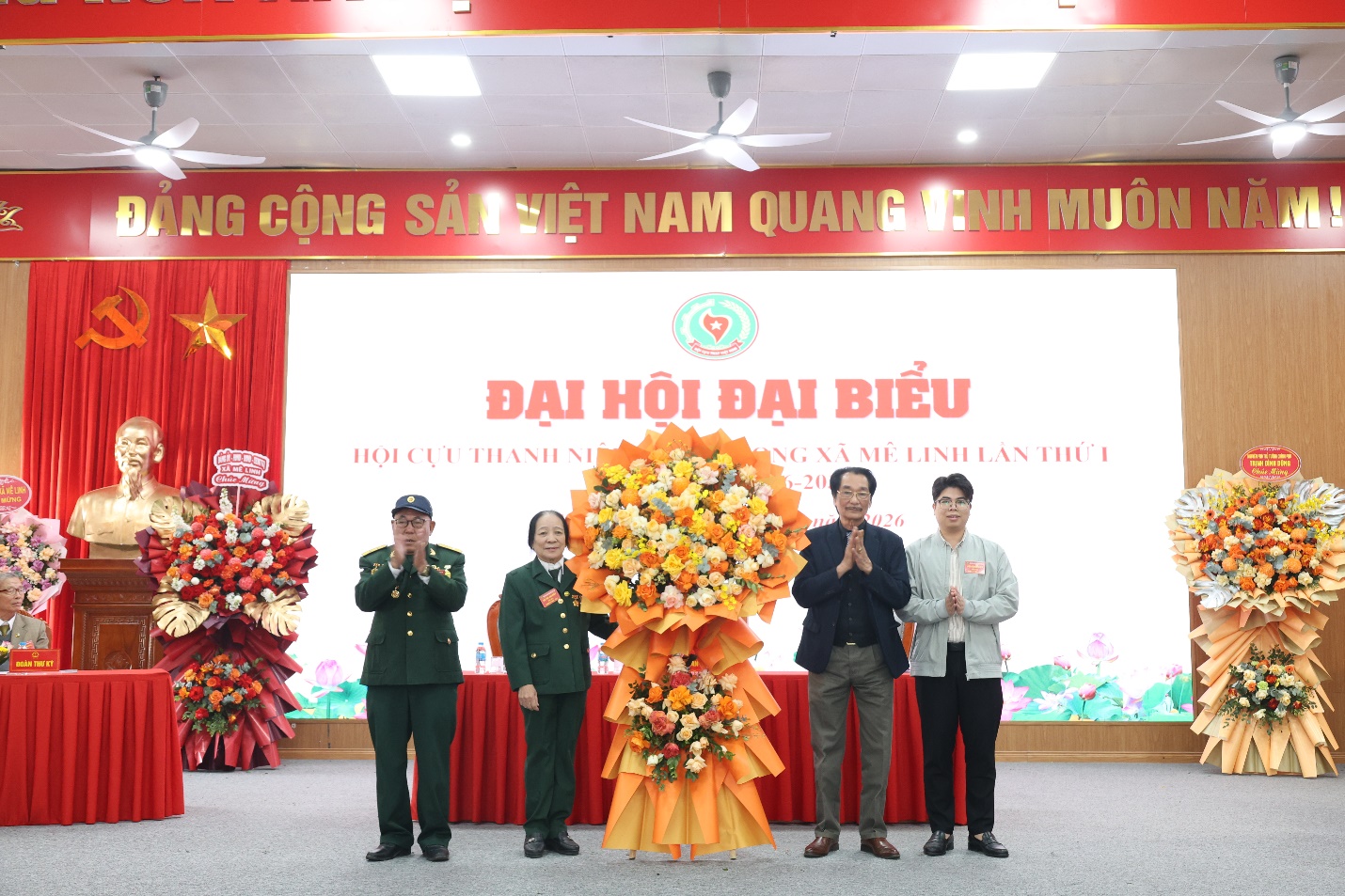 Đại hội Hội Cựu Thanh niên xung phong xã Mê Linh lần thứ I, nhiệm kỳ 2026-2031- Ảnh 2.