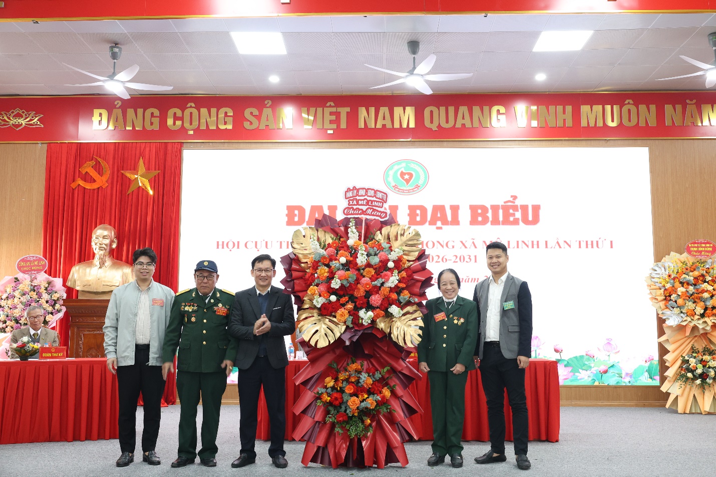 Đại hội Hội Cựu Thanh niên xung phong xã Mê Linh lần thứ I, nhiệm kỳ 2026-2031- Ảnh 3.