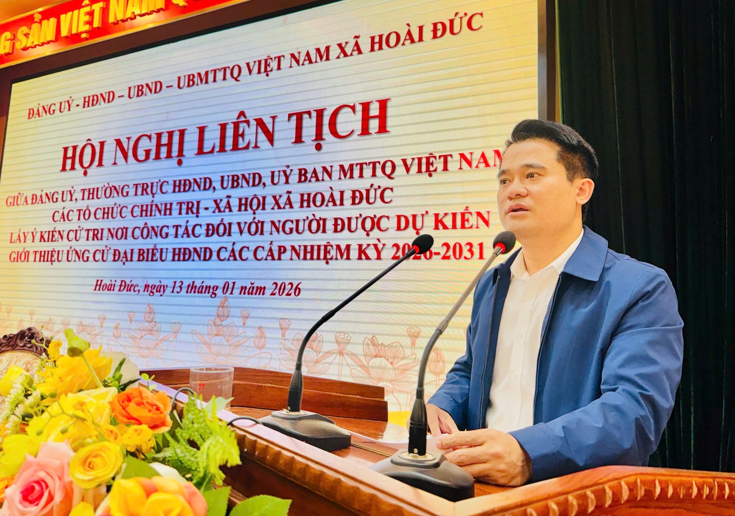 Đảng uỷ - HĐND - UBND - Uỷ ban MTTQ Việt Nam xã tổ chức hội nghị liên tịch lấy ý kiến cử tri nơi công tác đối với người được dự kiến giới thiệu ứng cử đại biểu HĐND Thành phố và đại biểu HĐND xã, nhiệm kỳ 2026-2031- Ảnh 9.