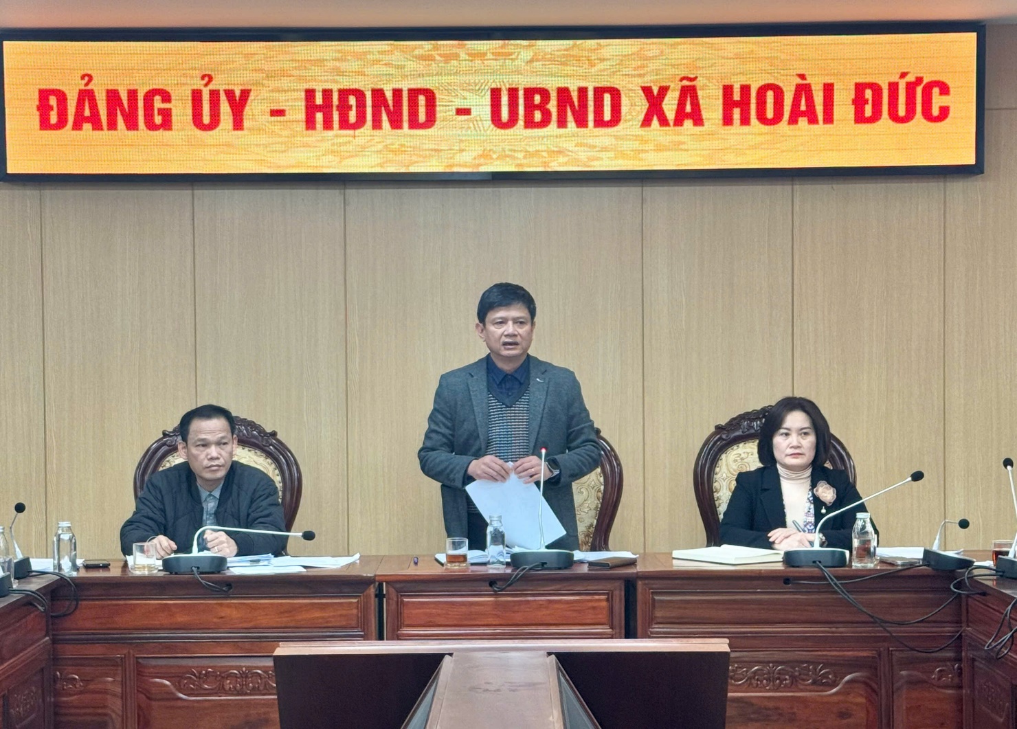 Hoài Đức tổ chức hội nghị triển khai công tác chuẩn bị Tết Nguyên đán Bính Ngọ 2026- Ảnh 10.