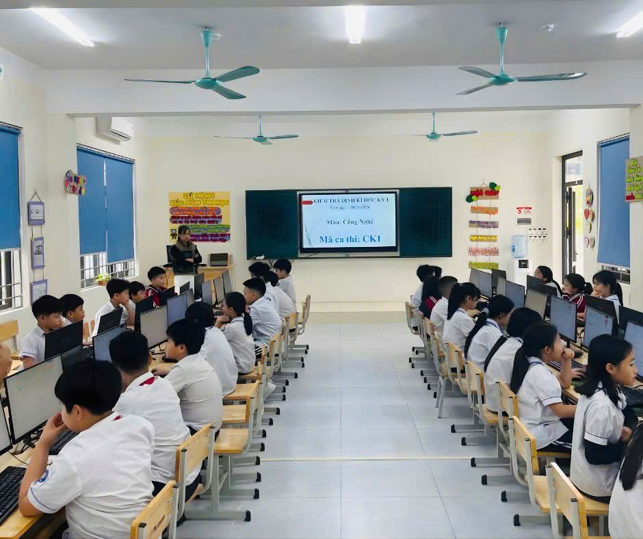 Ứng dụng công nghệ trong kiểm tra, đánh giá - Hướng đi hiệu quả của Trường Tiểu học Vạn Xuân- Ảnh 1.