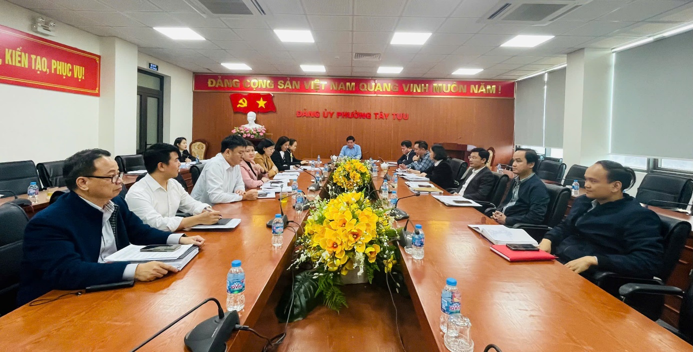 ​Hội đồng bầu cử phường Tây Tựu tổ chức phiên họp thứ 3 chuẩn bị cho công tác bầu cử Quốc hội và HĐND các cấp nhiệm kỳ 2026 - 2031- Ảnh 2.