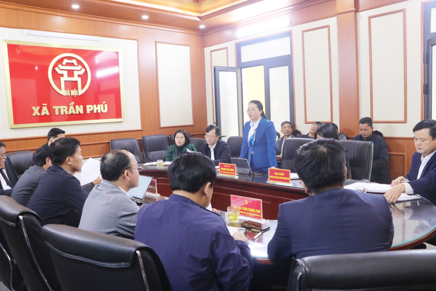 Hội Nông dân Thành Phố Hà Nội  khảo sát và làm việc thống nhất chương trình phối hợp với xã Trần Phú- Ảnh 1.