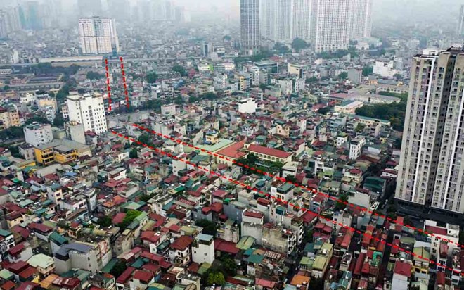 Khương Đình: Vận động các hộ đã nhận tiền đền bù từ năm 2003 bàn giao mặt bằng cho dự án đường Vành đai 2,5