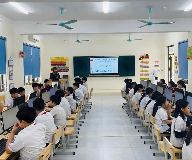 Ứng dụng công nghệ trong kiểm tra, đánh giá - Hướng đi hiệu quả của Trường Tiểu học Vạn Xuân- Ảnh 2.