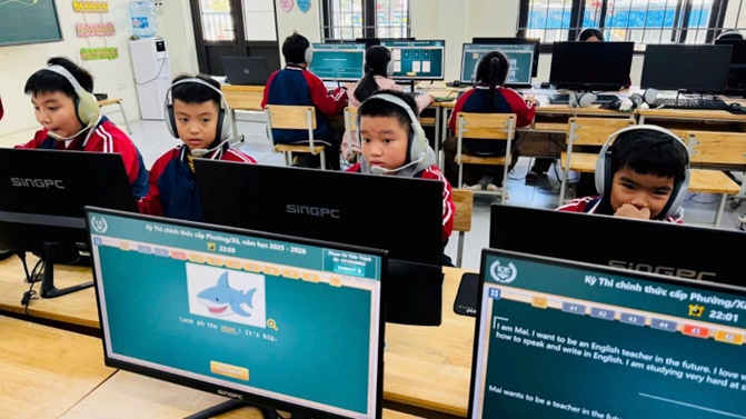 Ứng dụng công nghệ trong kiểm tra, đánh giá - Hướng đi hiệu quả của Trường Tiểu học Vạn Xuân- Ảnh 5.