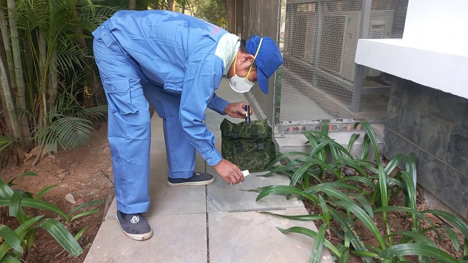 CDC Hà Nội xử lý môi trường phòng chống dịch bệnh phục vụ Đại hội đại biểu toàn quốc lần thứ XIV của Đảng- Ảnh 3.