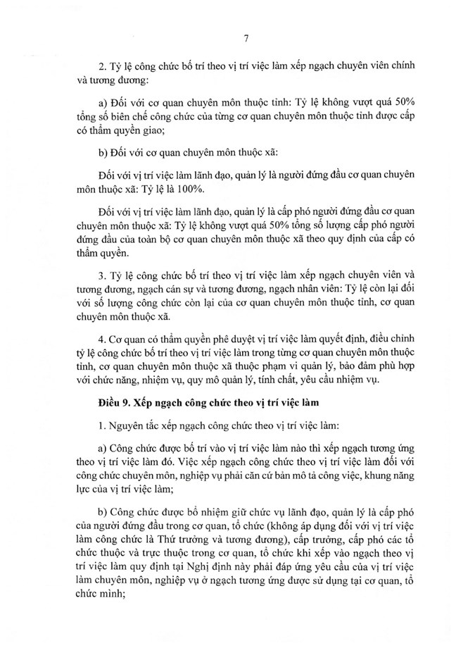 Nghị định số 361/2025/NĐ-CP của Chính phủ quy định chi tiết về nguyên tắc, trình tự, thủ tục xây dựng, thẩm quyền phê duyệt vị trí việc làm công chức- Ảnh 7.