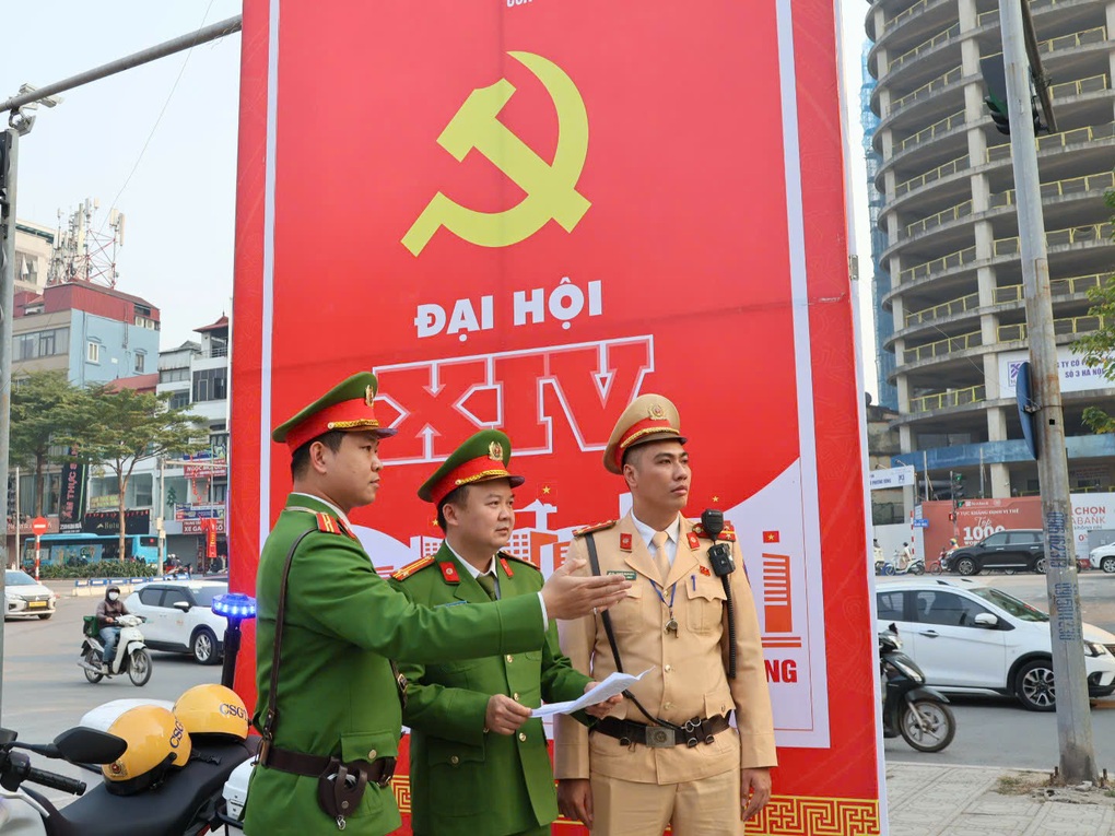 Chi tiết lịch cấm đường, phương tiện ở Hà Nội để phục vụ Đại hội Đảng- Ảnh 1.