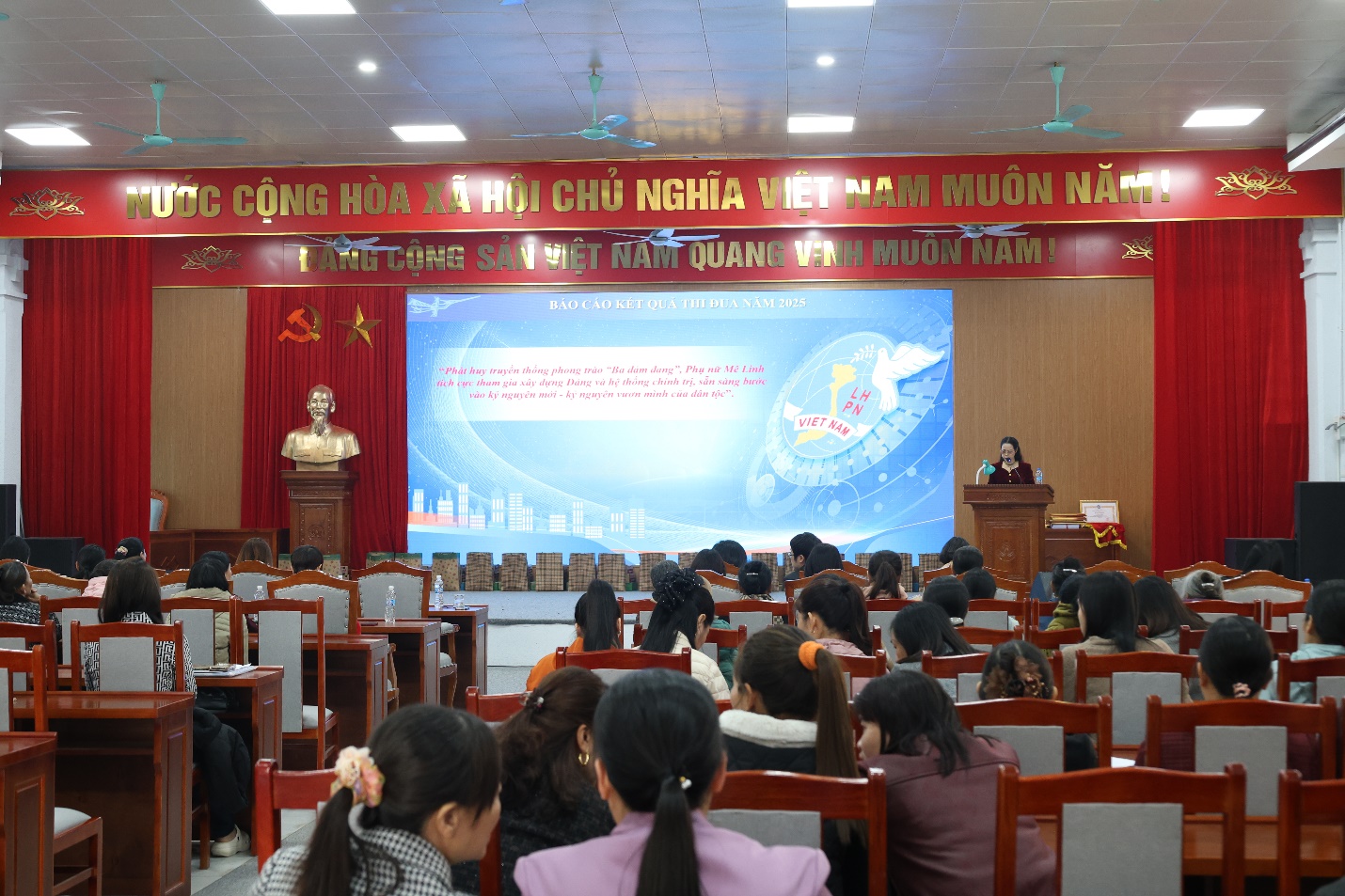 Hội Liên hiệp phụ nữ xã Mê Linh triển khai nhiệm vụ trọng tâm và phát động phong trào thi đua 2026- Ảnh 1.