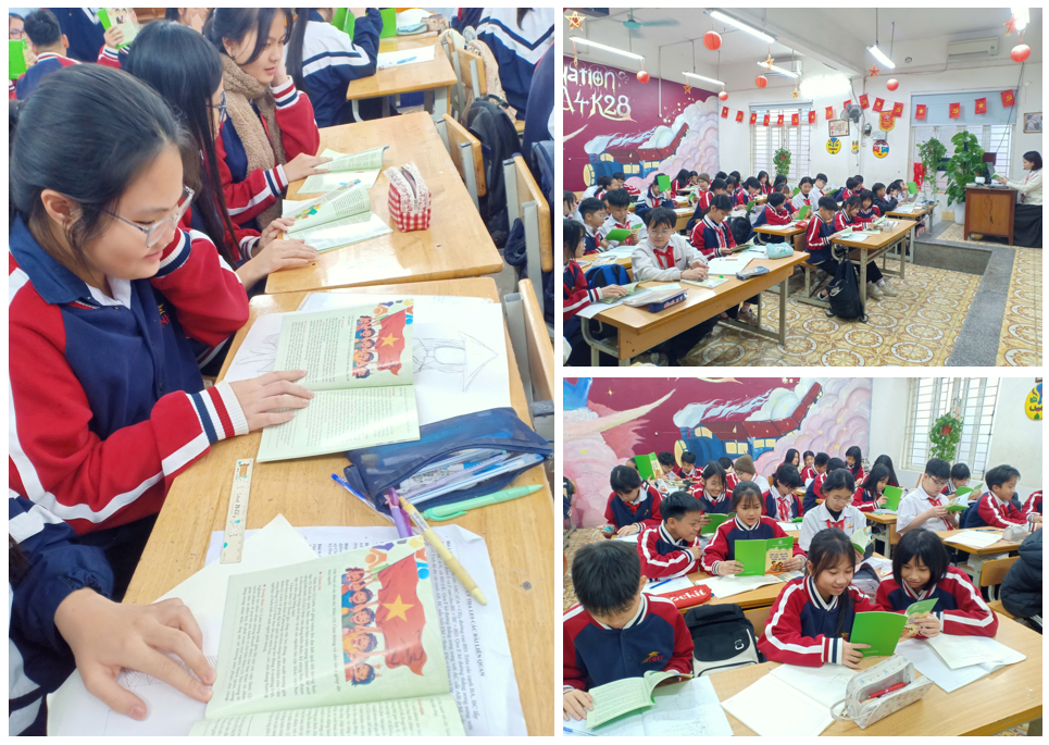 TRƯỜNG THCS NGUYỄN HUY TƯỞNG TỔ CHỨC TUYÊN TRUYỀN CUỐN “SỔ TAY TRUYỀN THÔNG GIÁO DỤC ĐẠO ĐỨC, LỐI SỐNG, ỨNG XỬ TRONG GIA ĐÌNH”- Ảnh 2.