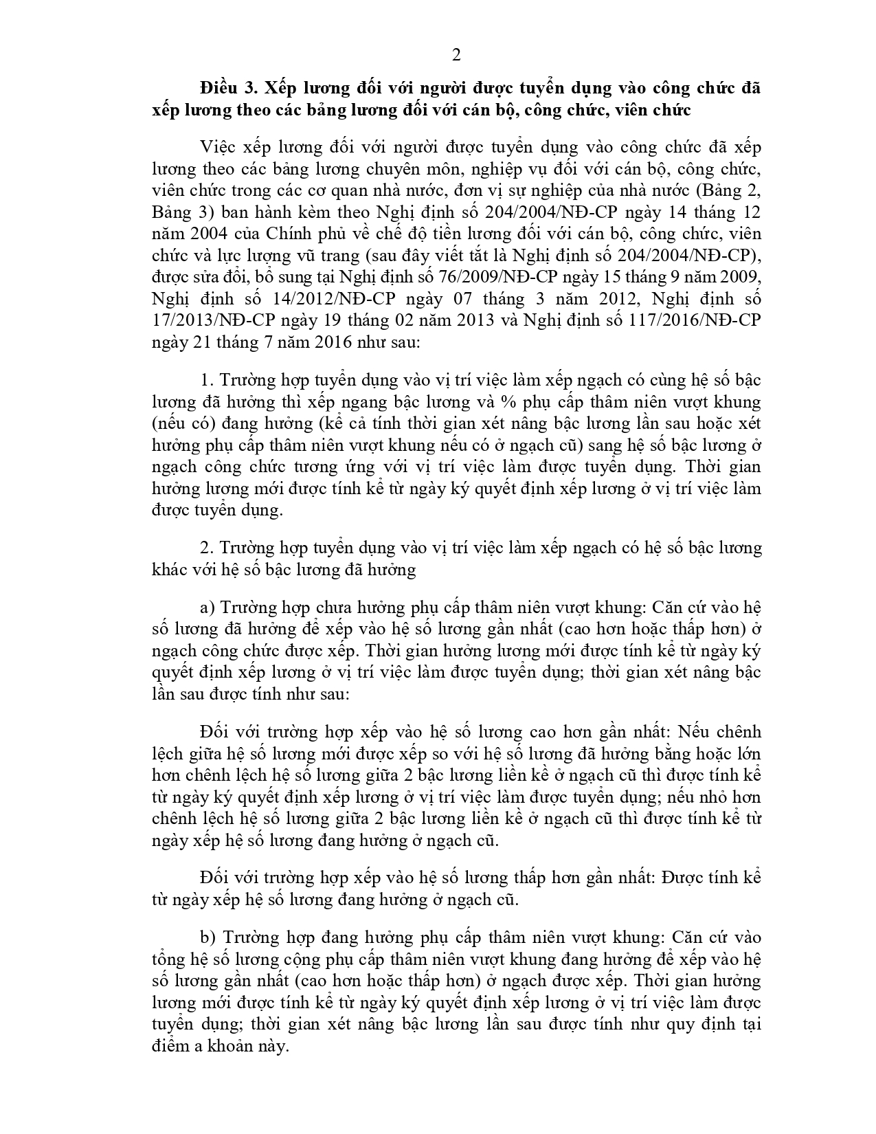 THÔNG TƯ 01/2026/TT-BNV hướng dẫn xếp lương đối với người được tuyển dụng vào công chức- Ảnh 2.