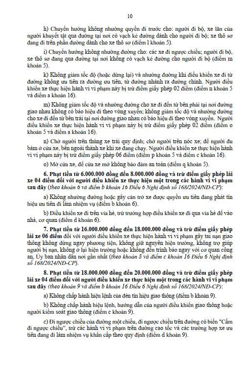 Một số quy định của Luật giao thông đường bộ- Ảnh 10.