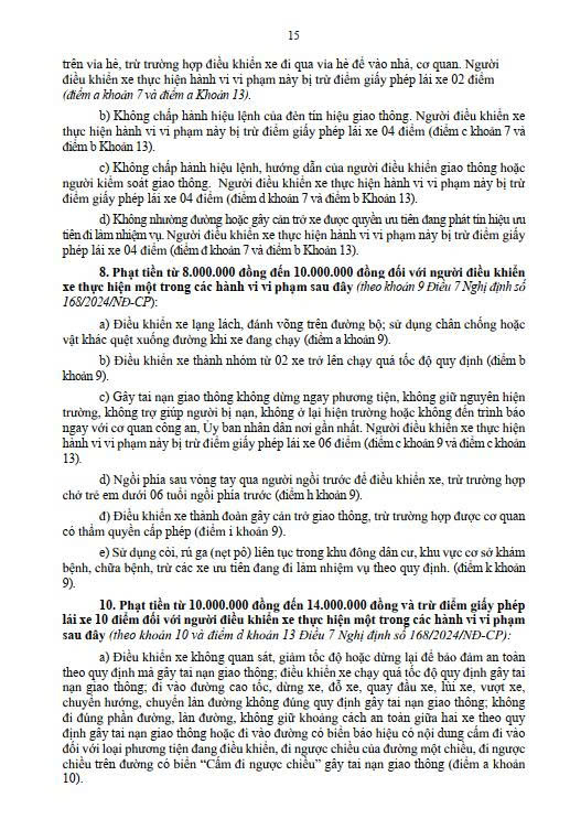 Một số quy định của Luật giao thông đường bộ- Ảnh 15.