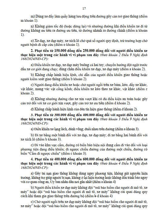 Một số quy định của Luật giao thông đường bộ- Ảnh 17.