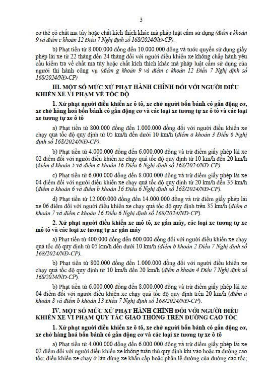 Một số quy định của Luật giao thông đường bộ- Ảnh 3.