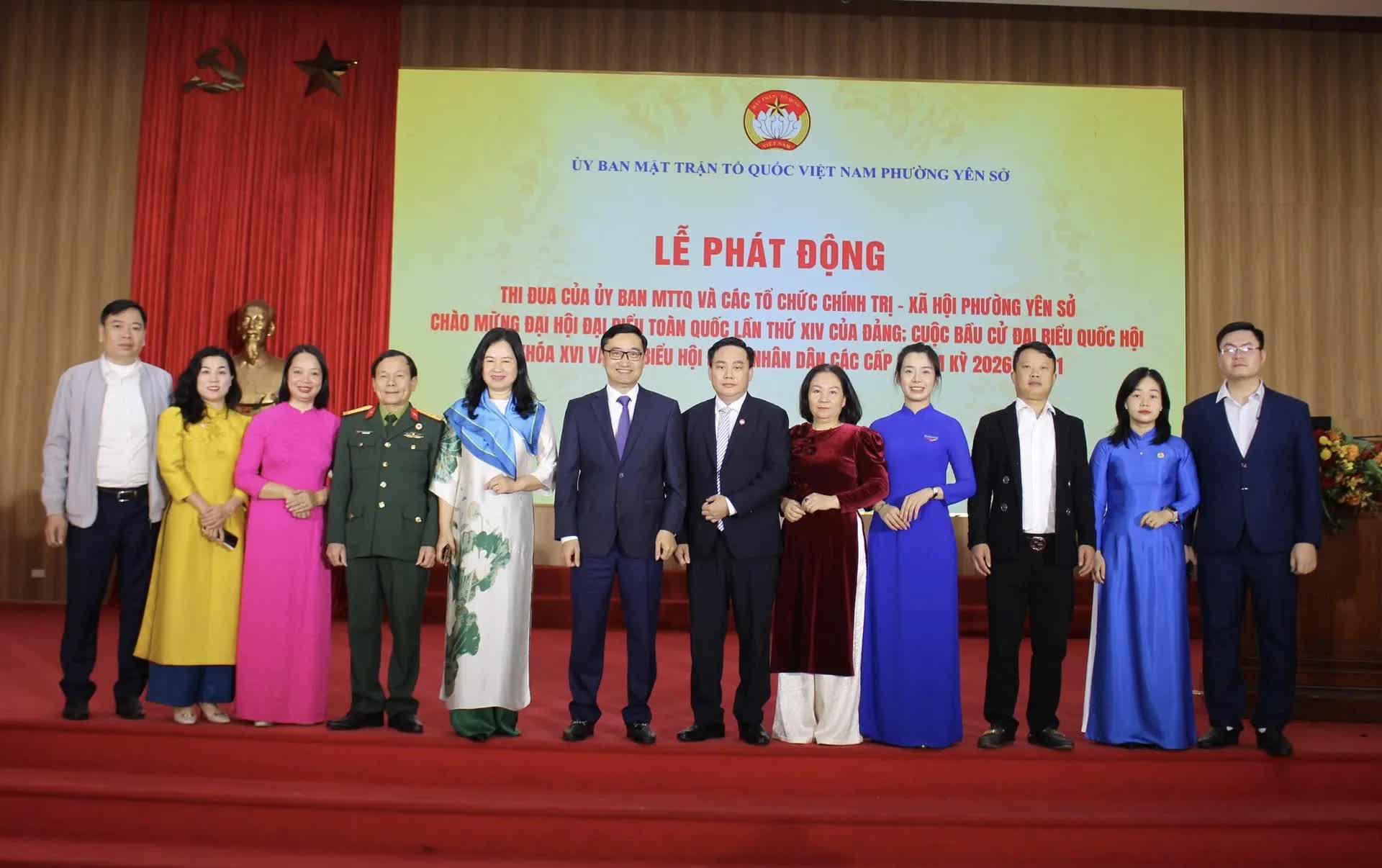 Phường Yên Sở phát động phong trào thi đua năm 2026: khơi dậy khát vọng cống hiến, lan tỏa sức mạnh đại đoàn kết toàn dân- Ảnh 5.