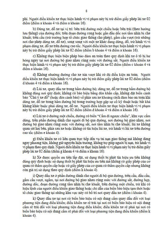 Một số quy định của Luật giao thông đường bộ- Ảnh 8.