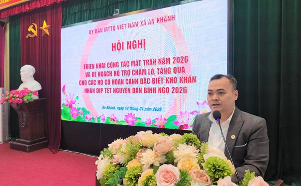 UBMTTQ xã triển khai công tác Mặt trận năm 2026 và kế hoạch hỗ trợ, chăm lo, tặng quà cho các hộ có hoàn cảnh đặc biệt khó khăn nhân dịp tết năm 2026- Ảnh 4.
