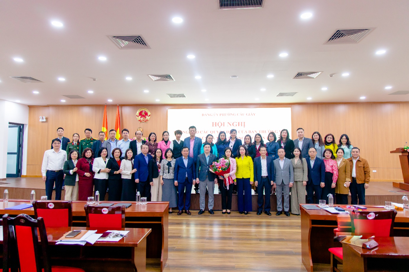 PHƯỜNG CẦU GIẤY THÔNG BÁO QUYẾT ĐỊNH CÔNG TÁC CÁN BỘ- Ảnh 7.