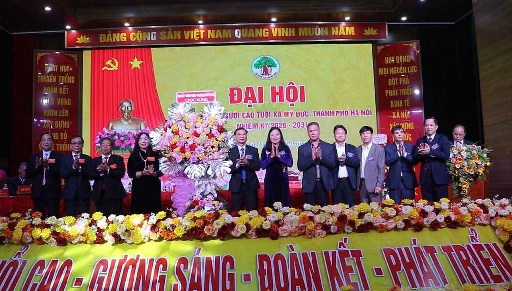 ĐẠI HỘI THÀNH LẬP HỘI NGƯỜI CAO TUỔI XÃ MỸ ĐỨC: ĐOÀN KẾT, SÁNG TẠO, VỮNG BƯỚC VÀO KỶ NGUYÊN MỚI- Ảnh 5.