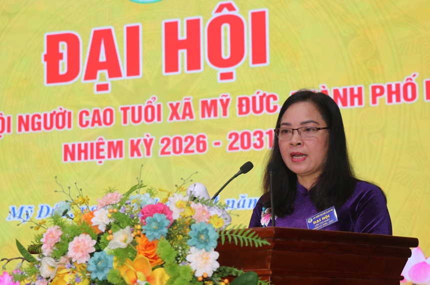 ĐẠI HỘI THÀNH LẬP HỘI NGƯỜI CAO TUỔI XÃ MỸ ĐỨC: ĐOÀN KẾT, SÁNG TẠO, VỮNG BƯỚC VÀO KỶ NGUYÊN MỚI- Ảnh 8.