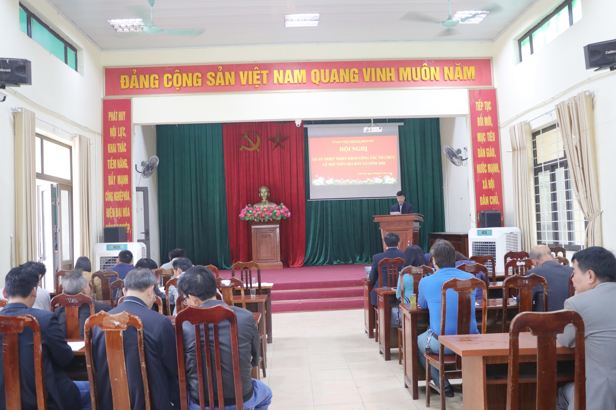 UBND xã Trần Phú triển khai kế hoạch tổ chức, quản lý lễ hội năm 2026- Ảnh 1.