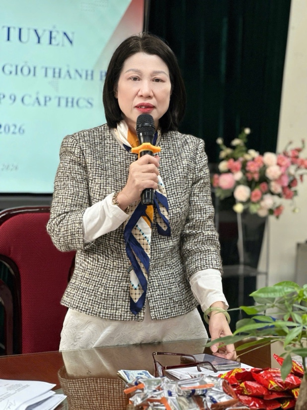 GẶP MẶT ĐỘI TUYỂN HSG THAM GIA DỰ THI CẤP THÀNH PHỐ - GỬI TRỌN NIỀM TIN TRƯỚC GIỜ XUẤT PHÁT- Ảnh 1.