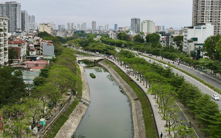 Dự án cải tạo, chỉnh trang, tái thiết công viên tuyến hai bên sông Tô Lịch hướng tới kiến tạo không gian xanh cho Thủ đô