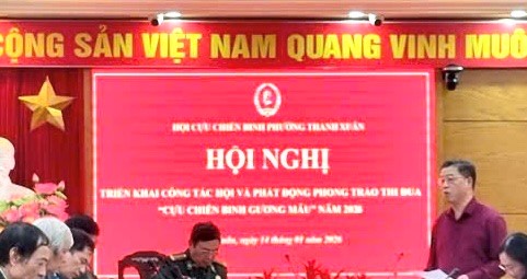 Hội Cựu chiến binh phường Thanh Xuân triển khai công tác Hội và phát động phong trào thi đua “Cựu chiến binh gương mẫu” năm 2026- Ảnh 3.
