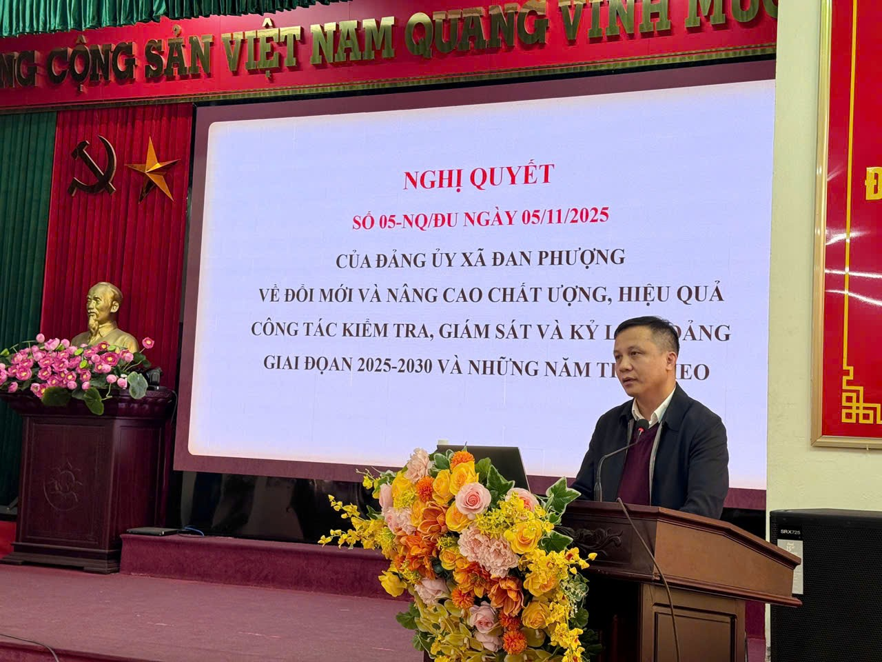 Đảng ủy xã Đan Phượng triển khai nhiệm vụ công tác xây dựng đảng năm 2026- Ảnh 2.