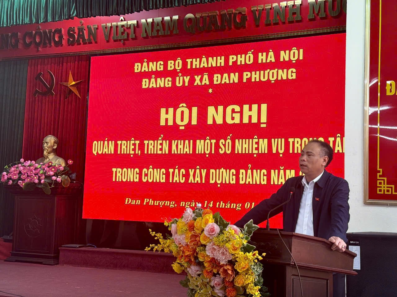 Đảng ủy xã Đan Phượng triển khai nhiệm vụ công tác xây dựng đảng năm 2026- Ảnh 3.
