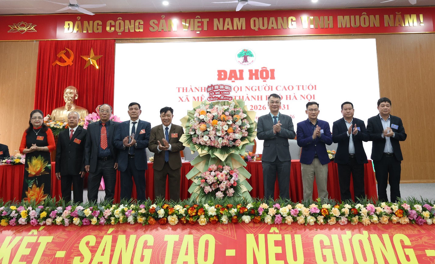 Đại hội thành lập Hội Người cao tuổi xã Mê Linh thành công tốt đẹp- Ảnh 5.