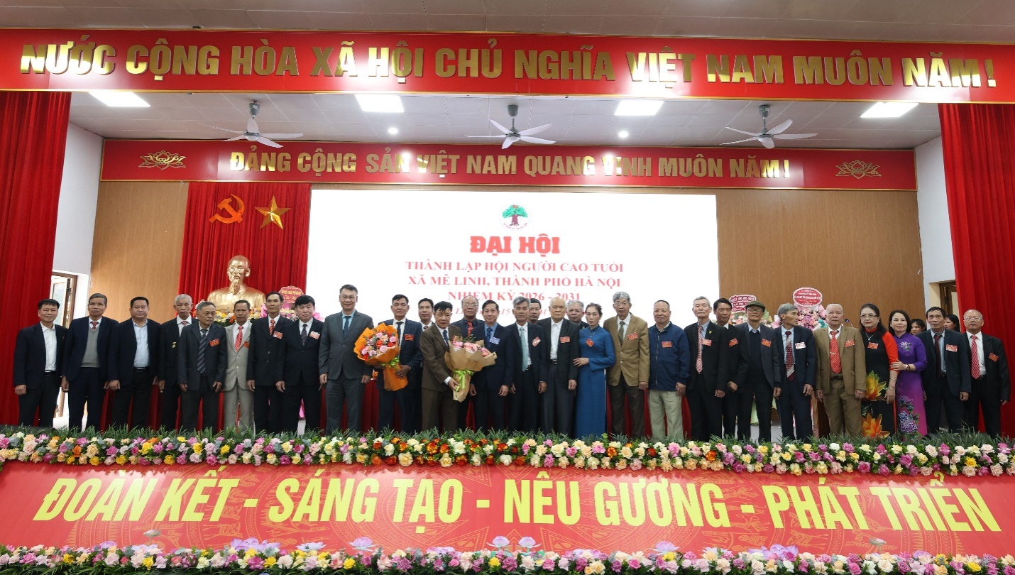 Đại hội thành lập Hội Người cao tuổi xã Mê Linh thành công tốt đẹp- Ảnh 7.
