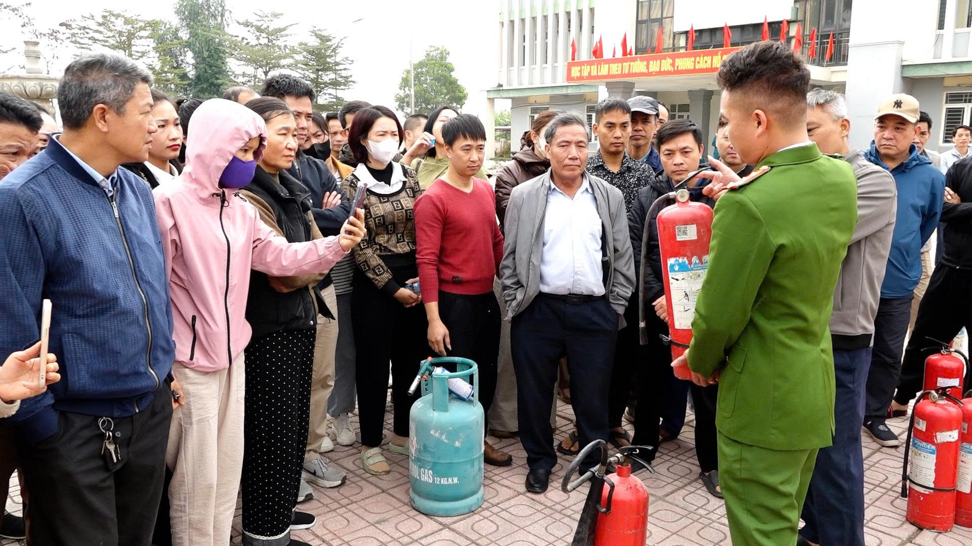 Xã Bình Minh: Tập huấn công tác Phòng cháy chữa cháy 