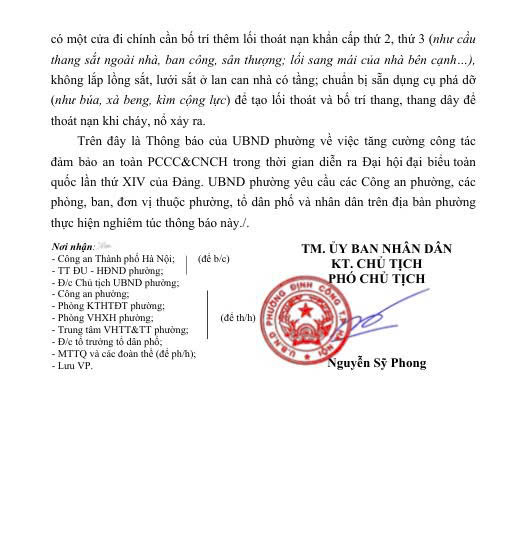 UBND phường Định Công thông báo- Ảnh 4.