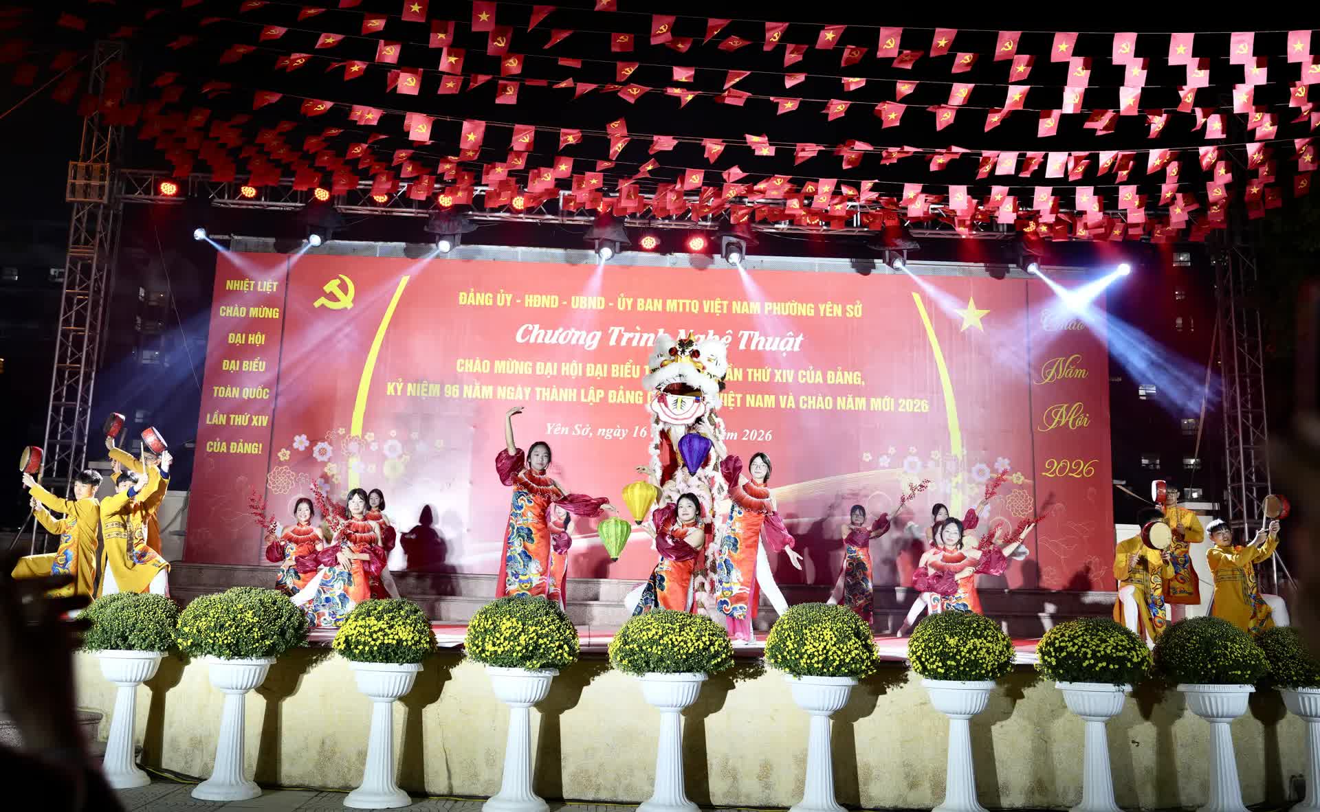 Phường Yên Sở: lan tỏa khí thế thi đua qua chương trình nghệ thuật chào mừng Đại hội XIV của Đảng- Ảnh 6.