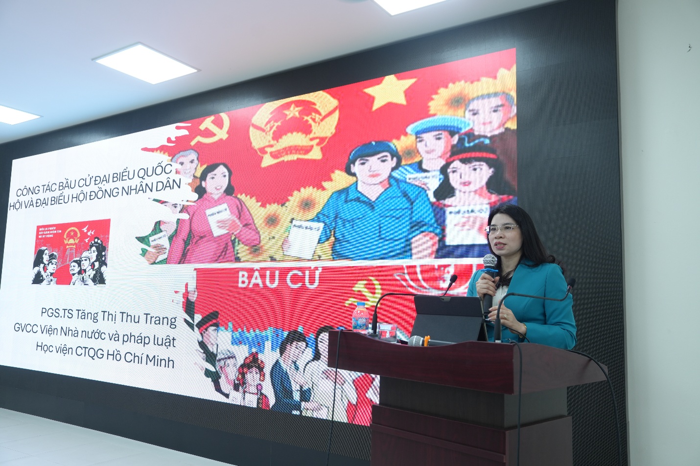 UBND xã Gia Lâm tổ chức hội nghị tập huấn công tác bầu cử- Ảnh 3.