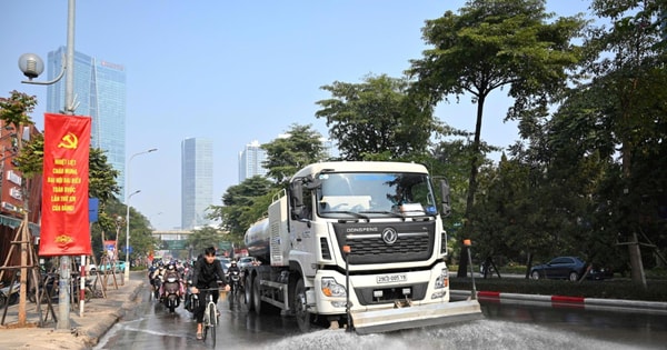 Đặt môi trường ngang tầm phát triển, hướng tới Thủ đô xanh