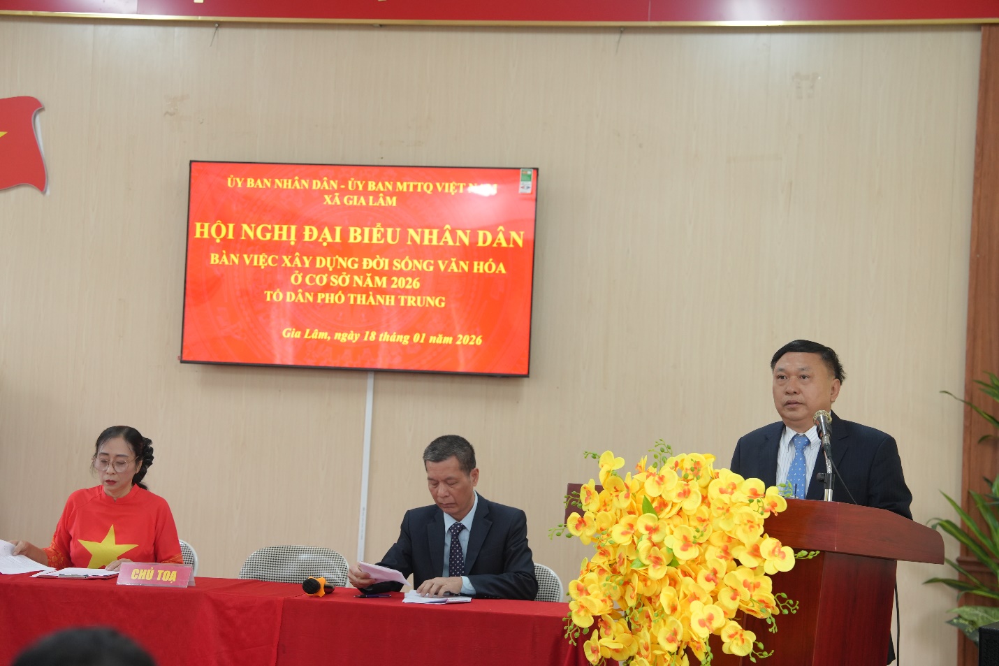 TDP Thành Trung tổ chức hội nghị đại biểu Nhân dân bàn việc xây dựng đời sống văn hóa ở cơ sở năm 2026- Ảnh 2.